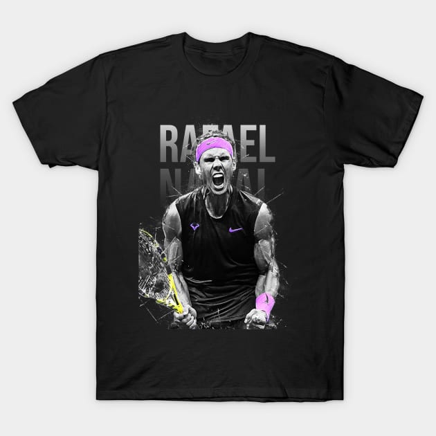 Rafael Nadal T-Shirt by Creativedy Stuff